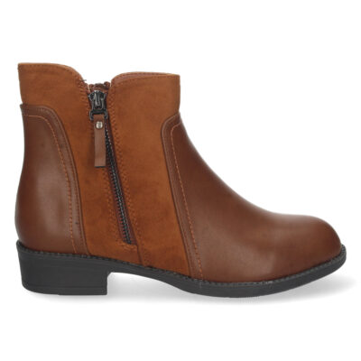 Botin de Tacon Bajo con Cremallera - Imagen 2
