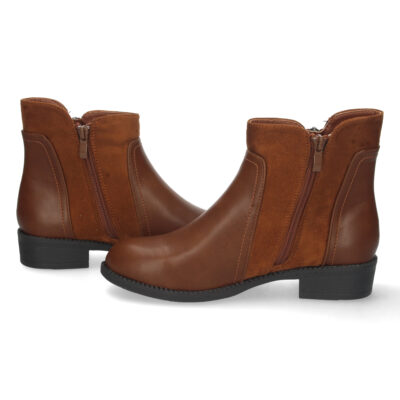 Botin de Tacon Bajo con Cremallera - Imagen 5