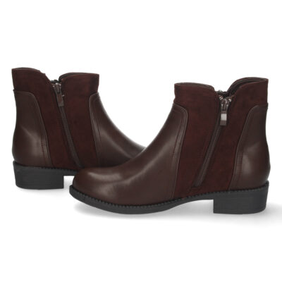 Botin de Tacon Bajo con Cremallera - Imagen 5