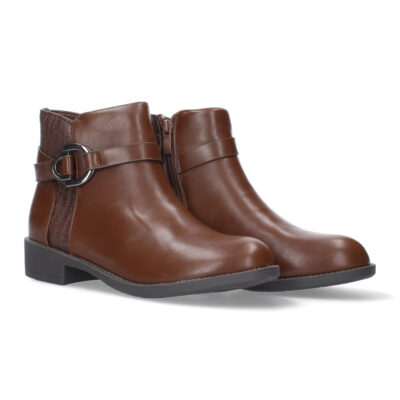 Botin de Tacon Ancho para Mujer