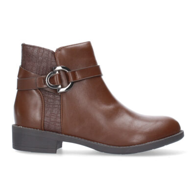 Botin de Tacon Ancho para Mujer - Imagen 2