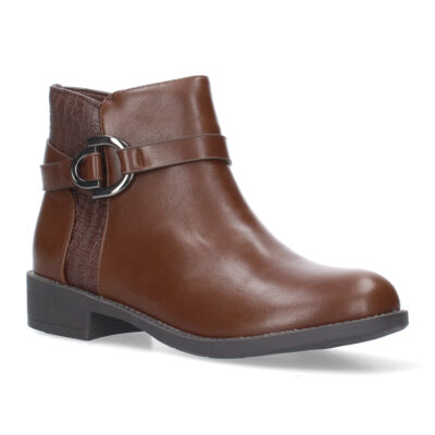 Botin de Tacon Ancho para Mujer - Imagen 3
