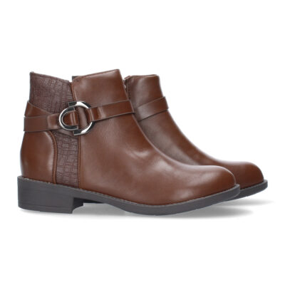Botin de Tacon Ancho para Mujer - Imagen 5