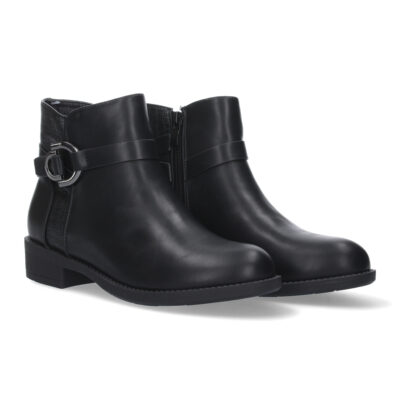 Botin de Tacon Ancho para Mujer