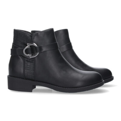 Botin de Tacon Ancho para Mujer - Imagen 5
