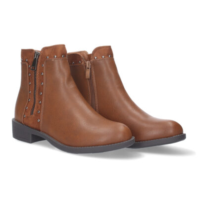 Botin de Tacon Ancho para Mujer