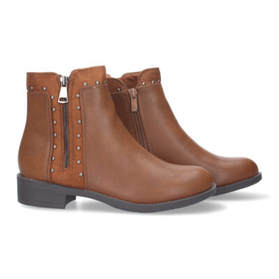 Botin de Tacon Ancho para Mujer - Imagen 5