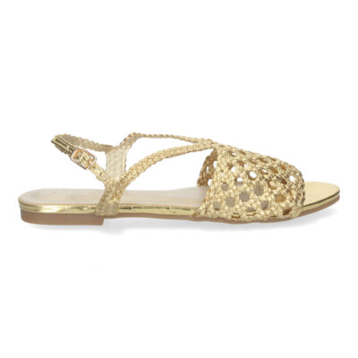 Sandalias Planas para Mujer, comodas con Pala abierta trenzada - Imagen 2