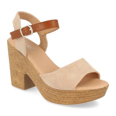 Sandalia de Tacón Estilo Ankle Strap y Hebilla - Imagen 2