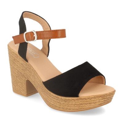 Sandalia de Tacón Estilo Ankle Strap y Hebilla - Imagen 2
