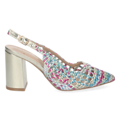 Zapato de Tacon Entrelazado con Hebilla - Imagen 2