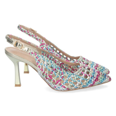 Zapato de Tacon Fino con Hebilla