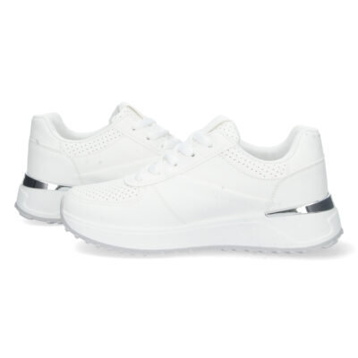 Deportivo Plano Liso con Cordones - Imagen 5