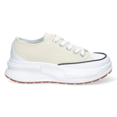 Zapatilla Plana de Lona con Cordones - Imagen 2