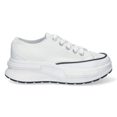 Zapatilla Plana de Lona con Cordones - Imagen 2