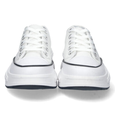 Zapatilla Plana de Lona con Cordones - Imagen 3