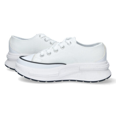 Zapatilla Plana de Lona con Cordones - Imagen 5
