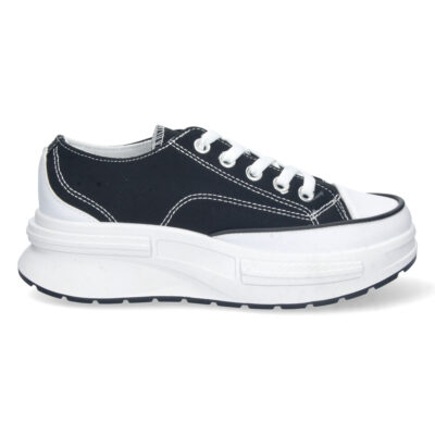Zapatilla Plana de Lona con Cordones - Imagen 2