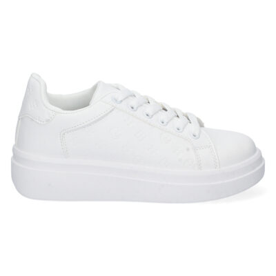 Zapatilla Plana con Grabado y Cordones - Imagen 2