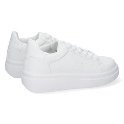 Zapatilla Plana con Grabado y Cordones - Imagen 4