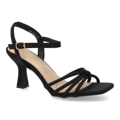 Sandalias de tacon para mujer, comodas y elegantes diseño moderno con tiras cruzadas - Imagen 3