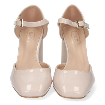 Zapato de Tacon Estilo Charol con Hebilla - Imagen 3