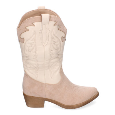 Botas Cowboy para Mujer con Detalles en la Caña - Imagen 2