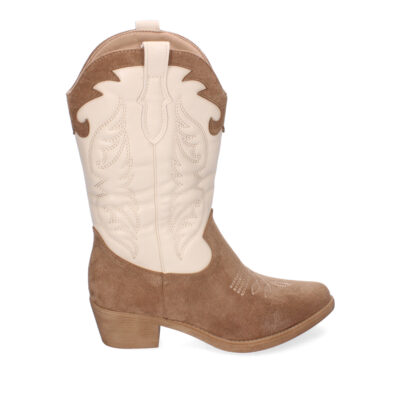 Botas Cowboy para Mujer con Detalles en la Caña - Imagen 2