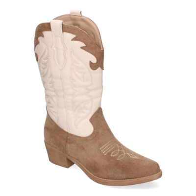 Botas Cowboy para Mujer con Detalles en la Caña - Imagen 3