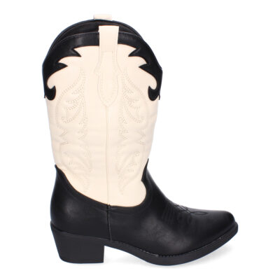 Botas Cowboy para Mujer con Detalles en la Caña - Imagen 2