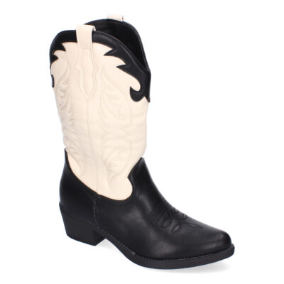 Botas Cowboy para Mujer con Detalles en la Caña - Imagen 3