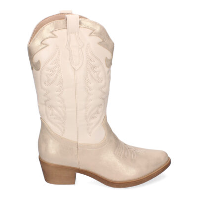Botas Cowboy para Mujer con Detalles en la Caña - Imagen 2