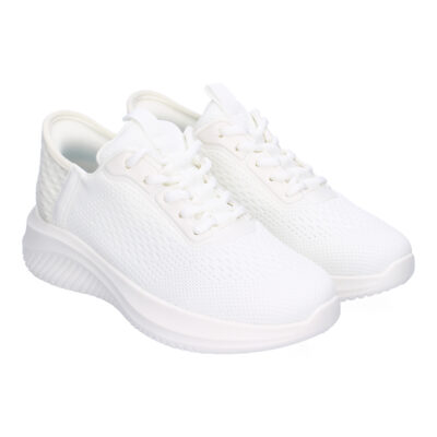 Zapatillas Deportivas Elegantes Planas para Mujer con Adornos Perforados