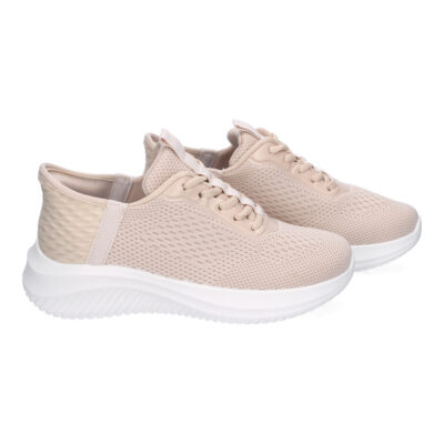 Zapatillas Deportivas Elegantes Planas para Mujer con Adornos Perforados - Imagen 5