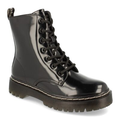 Botin de Plataforma y Cordones - Imagen 2