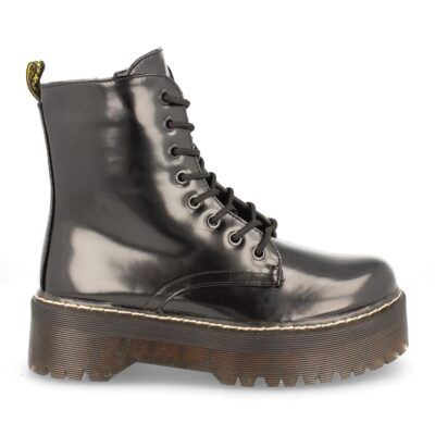 Botin con plataforma y cordoneras