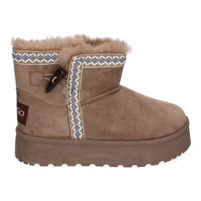 Botin Australiano para Mujer, Comodo y Calido, Forrado el Interior con Pelo - Imagen 2