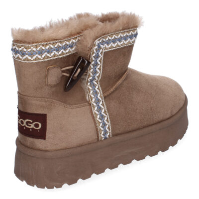 Botin Australiano para Mujer, Comodo y Calido, Forrado el Interior con Pelo - Imagen 4