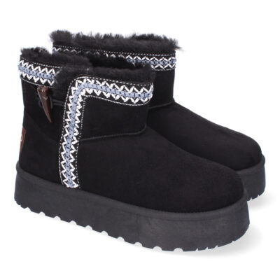 Botin Australiano para Mujer, Comodo y Calido, Forrado el Interior con Pelo