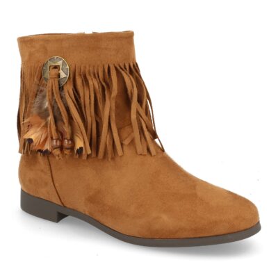 Botin de Mujer con Cremallera y Flecos - Imagen 2
