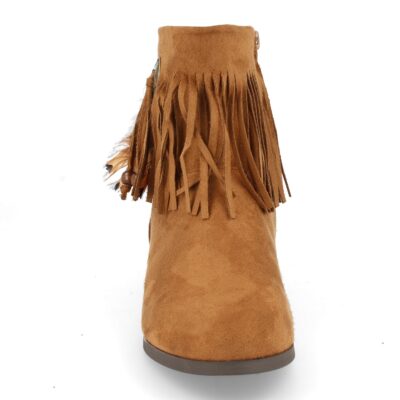 Botin de Mujer con Cremallera y Flecos - Imagen 3