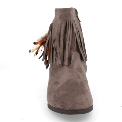 Botin de Mujer con Cremallera y Flecos - Imagen 3