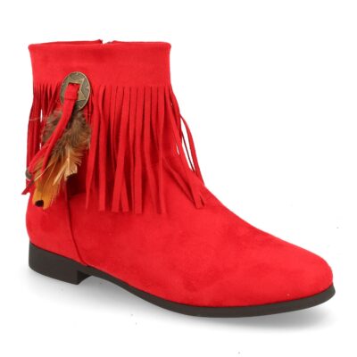 Botin de Mujer con Cremallera y Flecos - Imagen 2