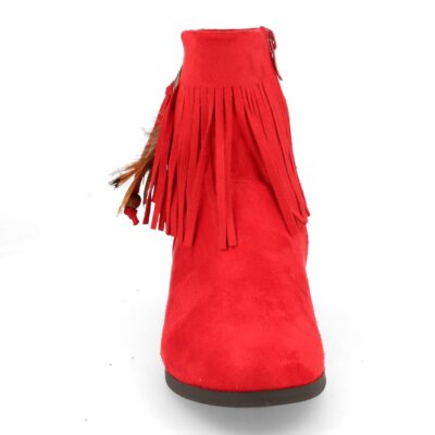 Botin de Mujer con Cremallera y Flecos - Imagen 3