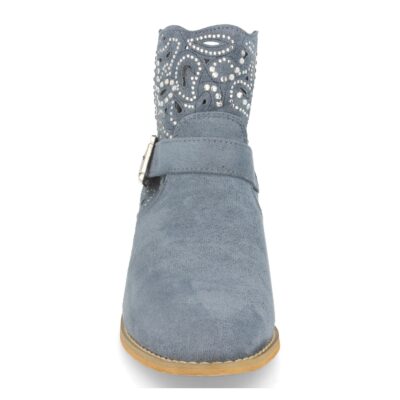 Botin de Mujer Estilo Campero con Hebilla - Imagen 3