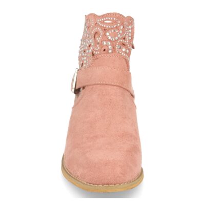 Botin de Mujer Estilo Campero con Hebilla - Imagen 3