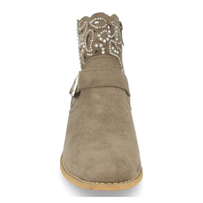 Botin de Mujer Estilo Campero con Hebilla - Imagen 3