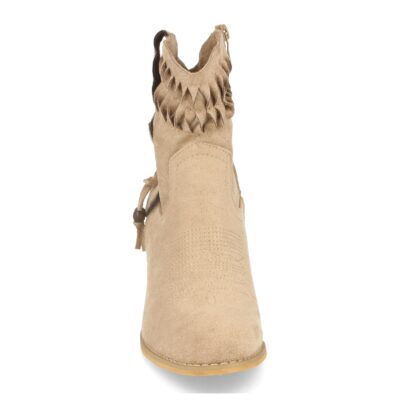 Botin de Mujer Campero con Bordado y Adornos - Imagen 3
