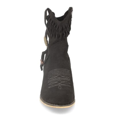 Botin de Mujer Campero con Bordado y Adornos - Imagen 3