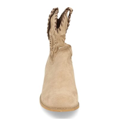 Botin de Mujer Estilo Campero con Tacon - Imagen 3
